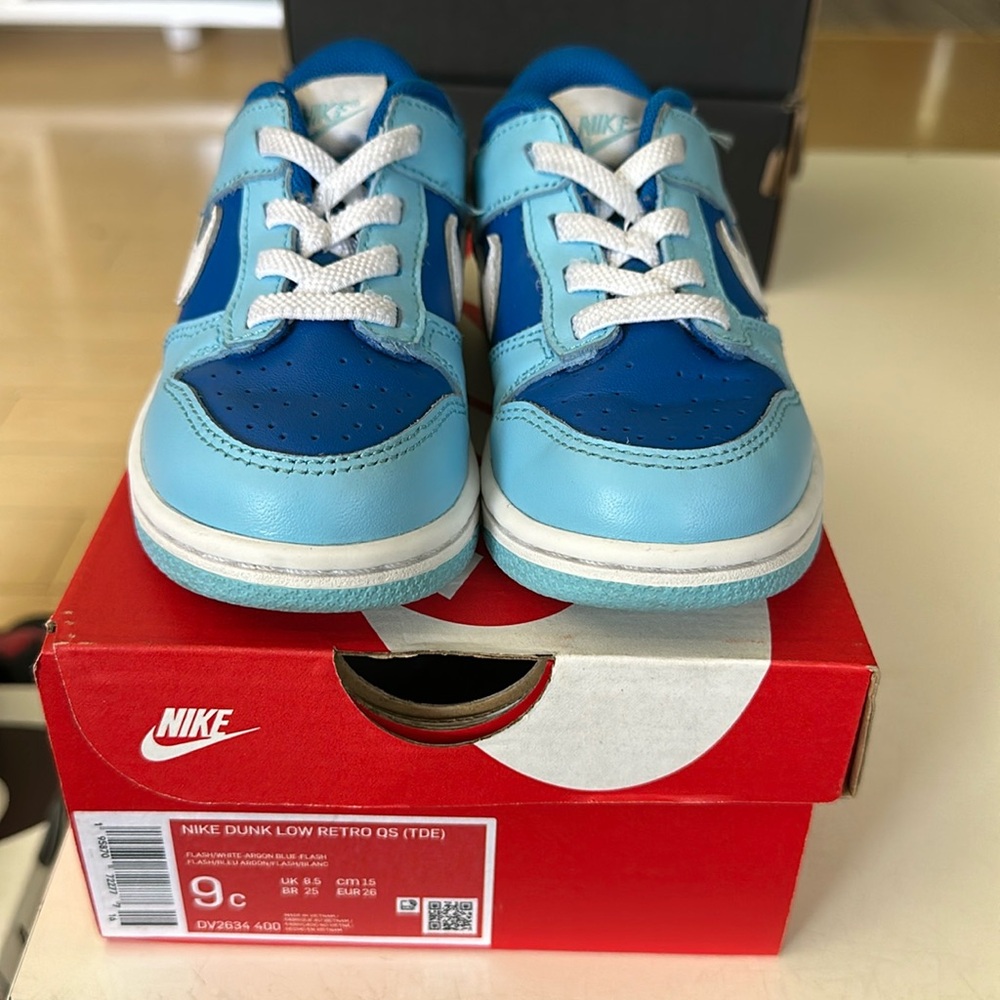 Nike Kids Sneakers Blue and Light Blue